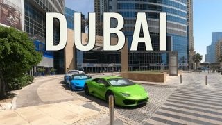 Dubai Walking Tour 4k UAE.