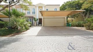 Villa for sale in Dubai, Green Community, 4 bedrooms – Backing park