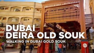 Walking in Deira Old Souk Area | Dubai Gold Souk | Dubai City – UAE